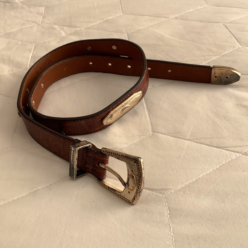 Vintage Leather Belt